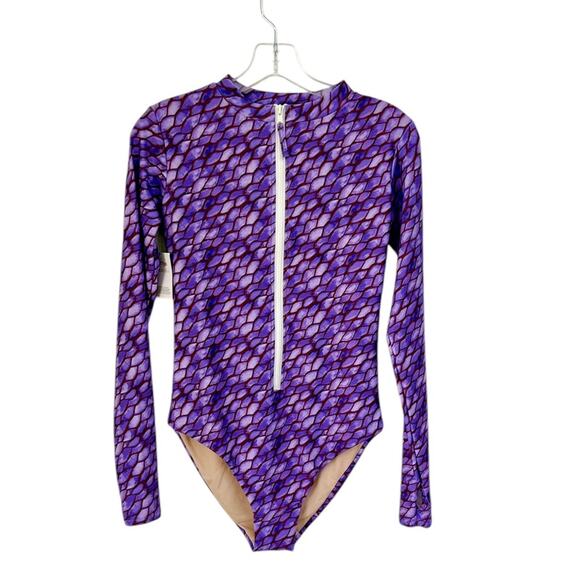 NWOT Mott 50 Lucia Second Skin Purple Swimsuit – Sz S - Picture 3 of 10
